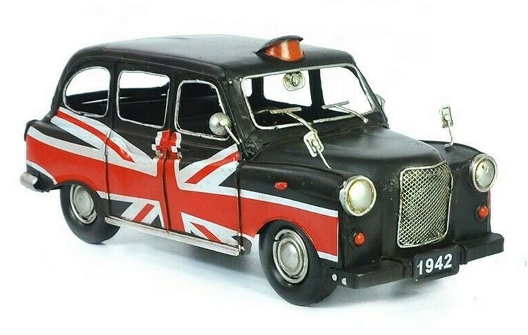 Model: Londýn taxi Austin FX4 rok 1958